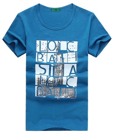 Customized 100% Cotton Plus Size Round Neck Mens t-Shirt 16