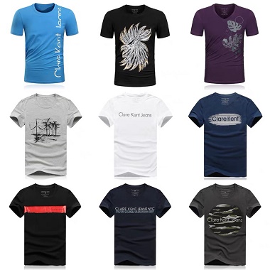 Customized 100% Cotton Plus Size Round Neck Mens t-Shirt 25