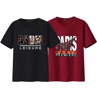 Customized 100% Cotton Plus Size Round Neck Mens t-Shirt 3