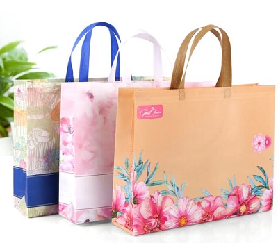Customized Non-woven (Laminated) Tote Bag 136
