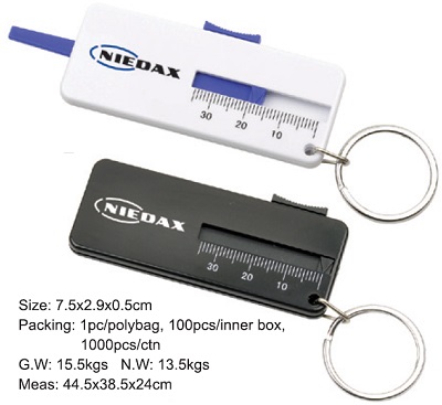 Ruler Key Chain 335