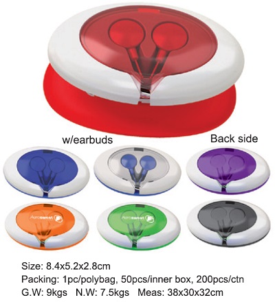 Earbud in Case 675