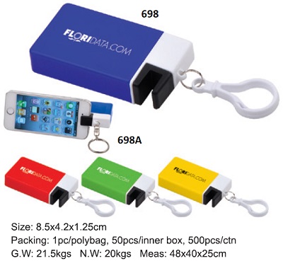Phone Stand & Earbud in case 698