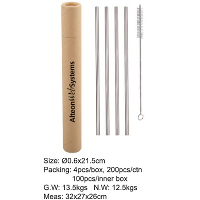 Stainless Steel Straw 1275