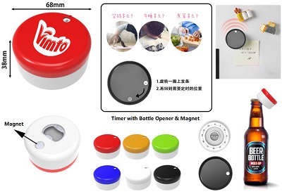 Timer with Bottle Opener & Magnet
